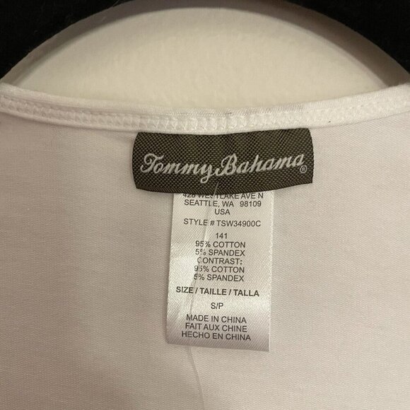 Tommy Bahama Wmn S Nautical Sailboat Maxi Racerback Cover Up Long Tank Dress NWT - Picture 7 of 9